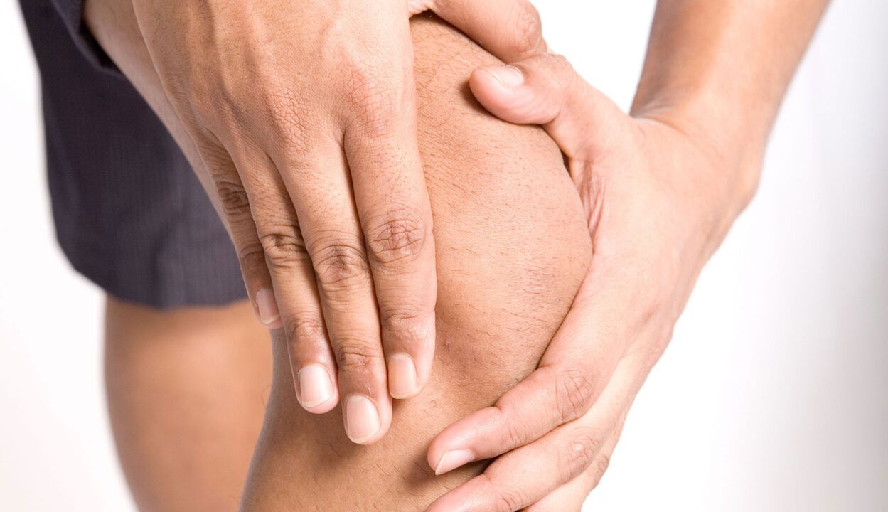 bolest v kolenním kloubu s artritidou a artrózou
