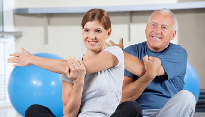 terapeutická cvičení pro artritidu a artrózu