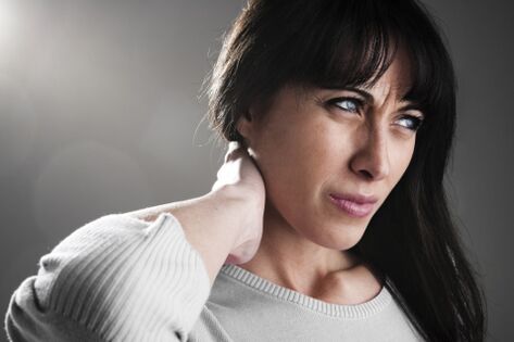 Žena má krk osteochondrosis